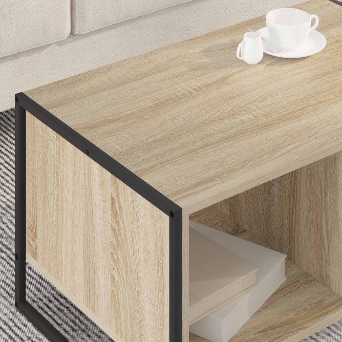 Masă de cafea Sonoma 80 x 50 x 40 cm Lemn compozit - WALTI WALTI
