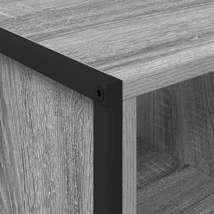 Masă de cafea Gri Sonoma 80 x 50 x 40 cm Lemn compozit - WALTI WALTI