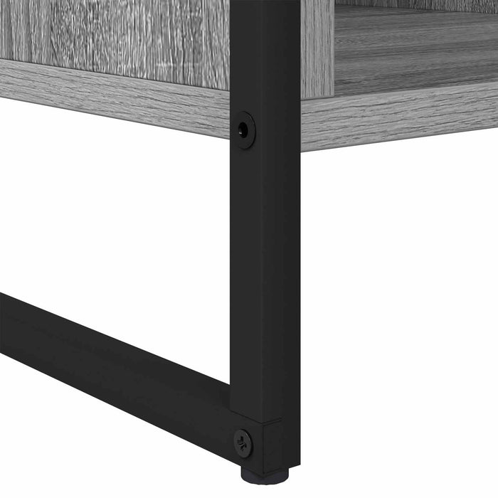 Masă de cafea Gri Sonoma 80 x 50 x 40 cm Lemn compozit - WALTI WALTI
