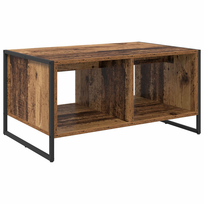Masă de cafea Lemn Vechi 80 x 50 x 40 cm Lemn compozit - WALTI WALTI