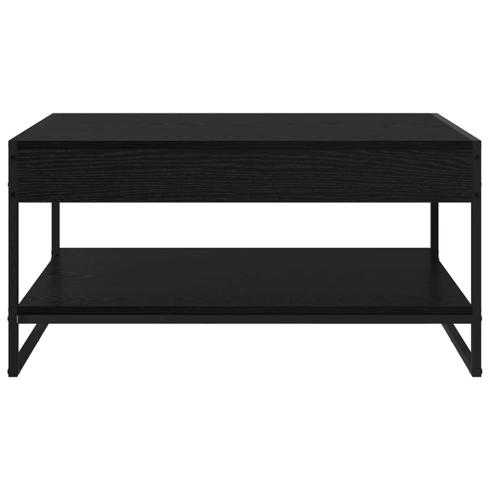 Masă de cafea Stejar Negru 80 x 50 x 40 cm Lemn compozit - WALTI WALTI