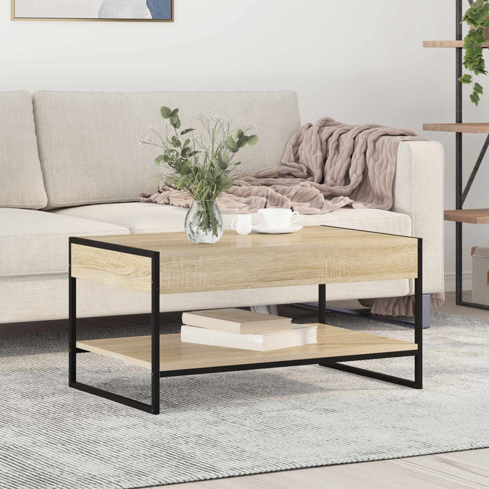 Masă de cafea Sonoma 80 x 50 x 40 cm Lemn compozit - WALTI WALTI