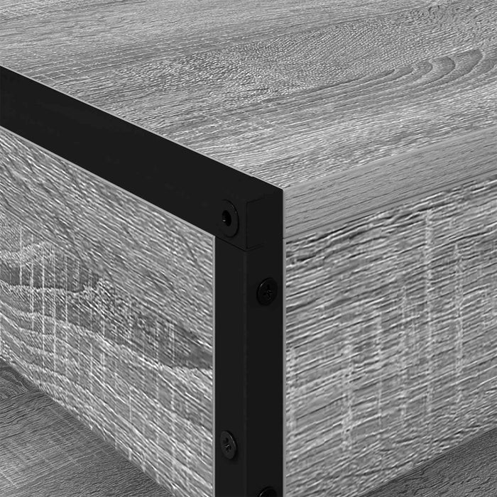 Masă de cafea Gri Sonoma 80 x 50 x 40 cm Lemn compozit - WALTI WALTI