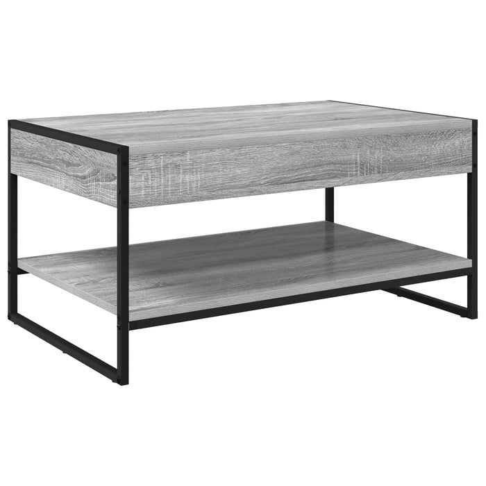 Masă de cafea Gri Sonoma 80 x 50 x 40 cm Lemn compozit - WALTI WALTI