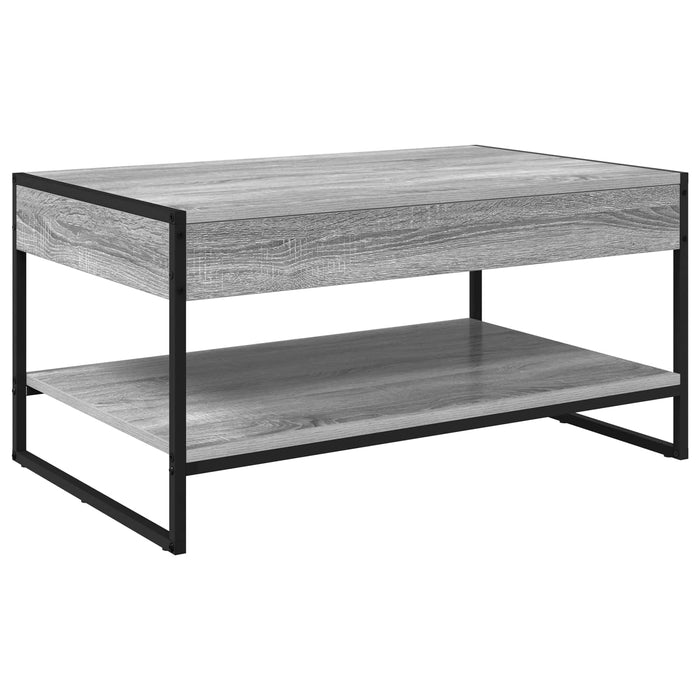 Masă de cafea Gri Sonoma 80 x 50 x 40 cm Lemn compozit - WALTI WALTI