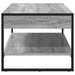Masă de cafea Gri Sonoma 80 x 50 x 40 cm Lemn compozit - WALTI WALTI