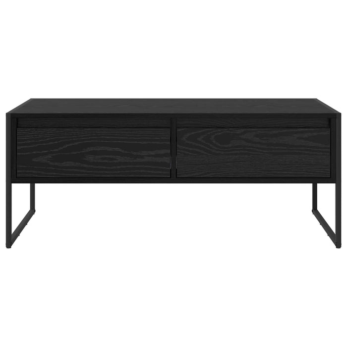 Masă de cafea Stejar Negru 100 x 46 x 40 cm Lemn compozit - WALTI WALTI