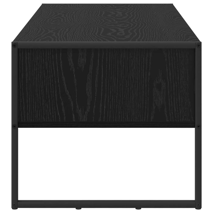 Masă de cafea Stejar Negru 100 x 46 x 40 cm Lemn compozit - WALTI WALTI
