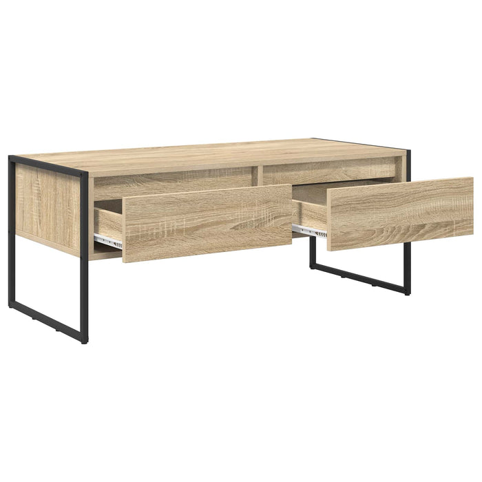 Masă de cafea cu sertar Sonoma 100 x 46 x 40 cm Lemn compozit - WALTI WALTI