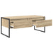 Masă de cafea cu sertar Sonoma 100 x 46 x 40 cm Lemn compozit - WALTI WALTI