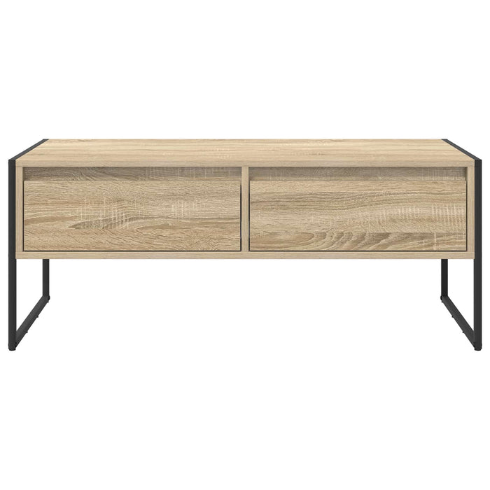 Masă de cafea cu sertar Sonoma 100 x 46 x 40 cm Lemn compozit - WALTI WALTI
