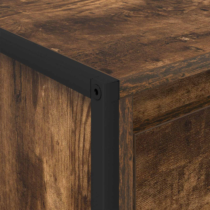 Masă de cafea Stejar fumuriu 100 x 46 x 40 cm Lemn compozit - WALTI WALTI
