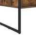 Masă de cafea Stejar fumuriu 100 x 46 x 40 cm Lemn compozit - WALTI WALTI