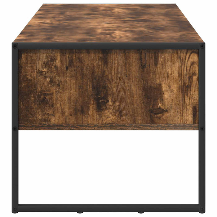 Masă de cafea Stejar fumuriu 100 x 46 x 40 cm Lemn compozit - WALTI WALTI