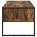 Masă de cafea Stejar fumuriu 100 x 46 x 40 cm Lemn compozit - WALTI WALTI