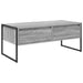 Masă de cafea Gri Sonoma 100 x 46 x 40 cm Lemn compozit - WALTI WALTI