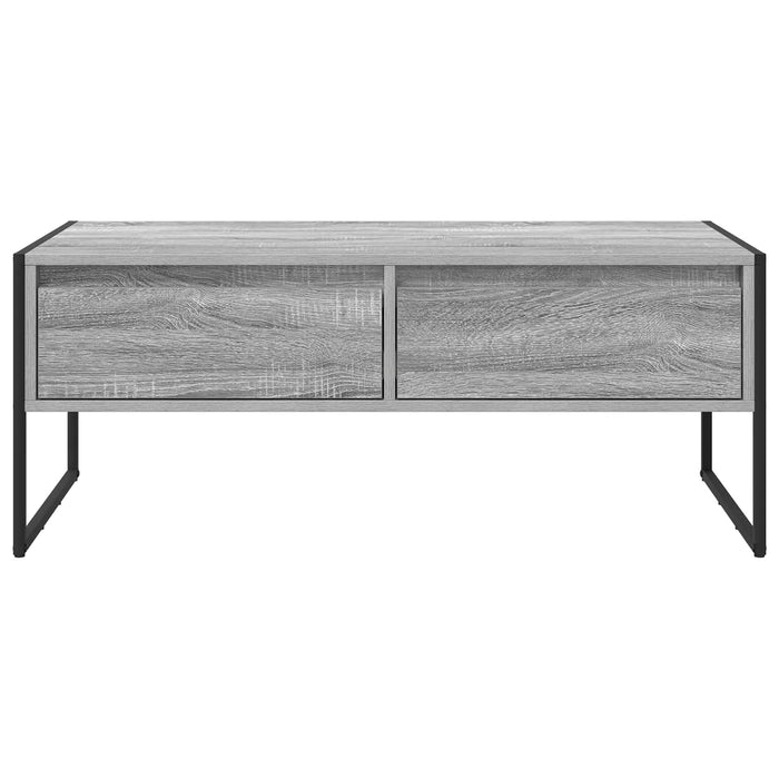 Masă de cafea Gri Sonoma 100 x 46 x 40 cm Lemn compozit - WALTI WALTI