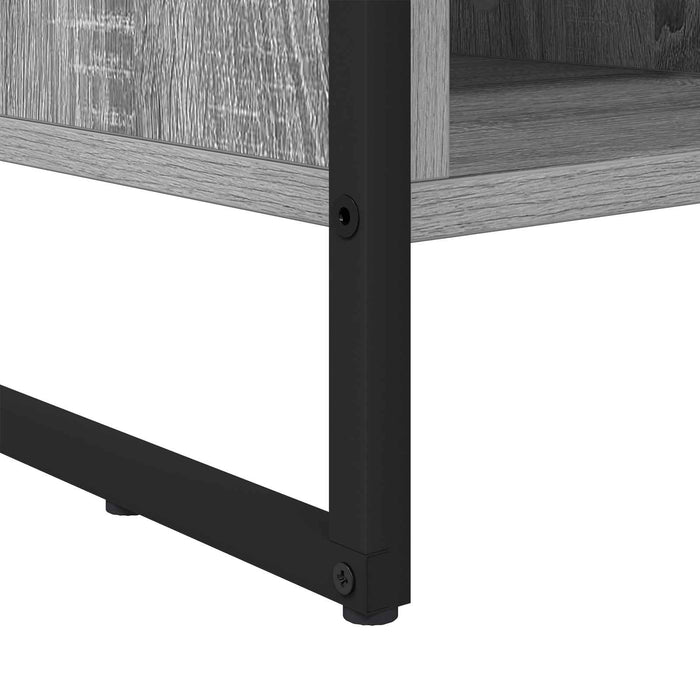 Dulap pentru pantofi Gri Sonoma 100 x 35 x 44 cm Lemn compozit - WALTI WALTI