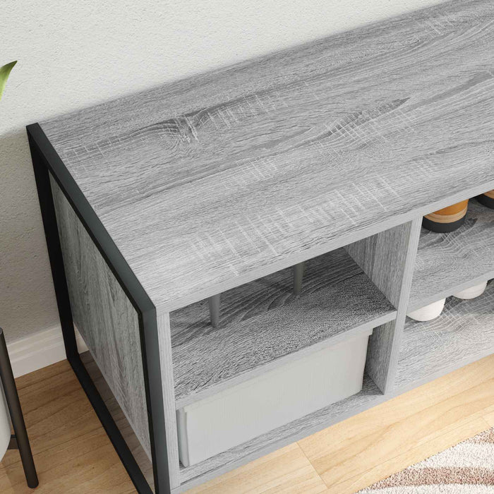 Dulap pentru pantofi Gri Sonoma 100 x 35 x 44 cm Lemn compozit - WALTI WALTI