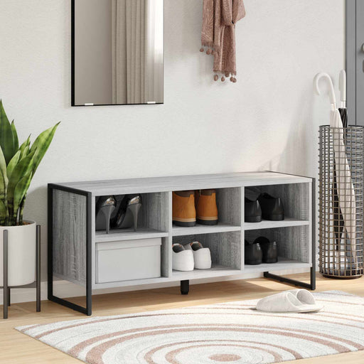 Dulap pentru pantofi Gri Sonoma 100 x 35 x 44 cm Lemn compozit - WALTI WALTI