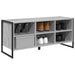 Dulap pentru pantofi Gri Sonoma 100 x 35 x 44 cm Lemn compozit - WALTI WALTI