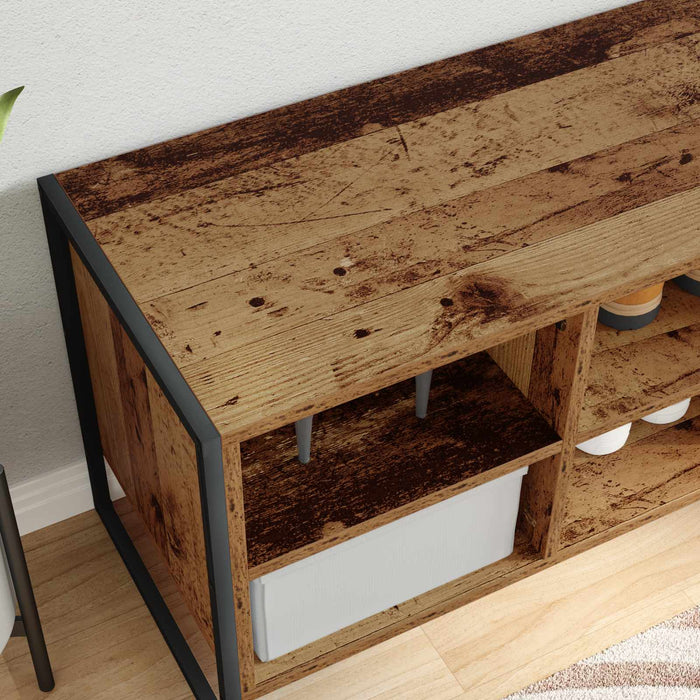 Dulap pentru pantofi Lemn Vechi 100 x 35 x 44 cm Lemn compozit - WALTI WALTI