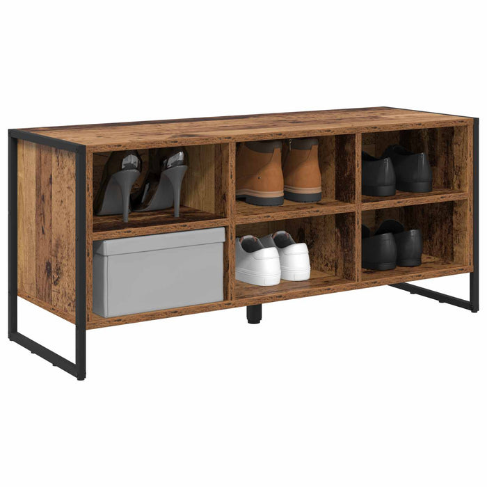 Dulap pentru pantofi Lemn Vechi 100 x 35 x 44 cm Lemn compozit - WALTI WALTI
