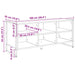 Dulap pentru pantofi Lemn Vechi 100 x 35 x 44 cm Lemn compozit - WALTI WALTI