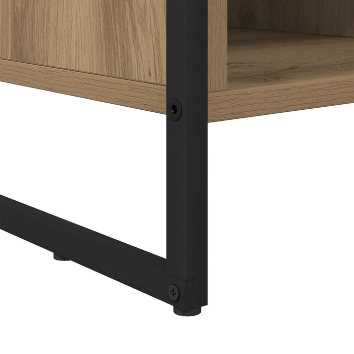 Dulap pentru pantofi Stejar artizanal 100 x 35 x 44 cm - WALTI WALTI