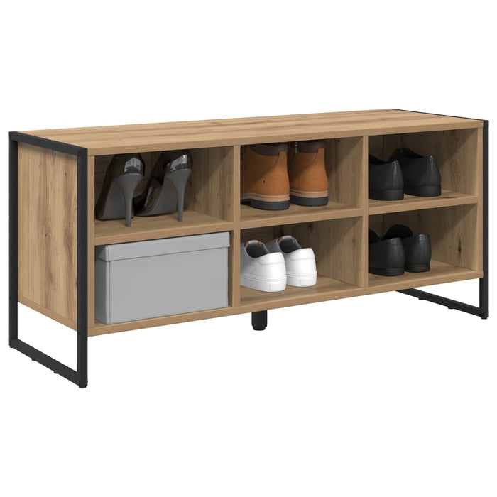 Dulap pentru pantofi Stejar artizanal 100 x 35 x 44 cm - WALTI WALTI