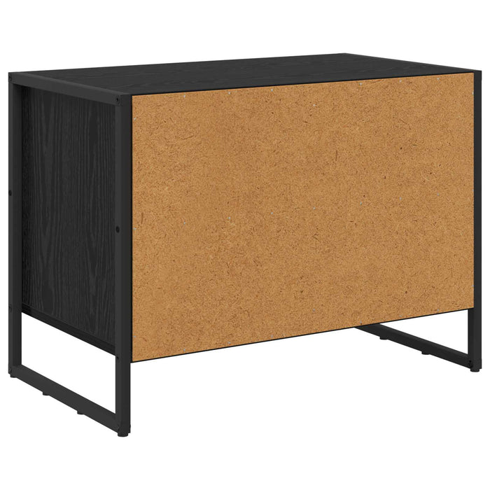 Dulap pentru pantofi Stejar Negru 60 x 35 x 44 cm Lemn compozit - WALTI WALTI