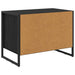 Dulap pentru pantofi Stejar Negru 60 x 35 x 44 cm Lemn compozit - WALTI WALTI