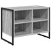 Dulap pentru pantofi Gri Sonoma 60 x 35 x 44 cm Lemn compozit - WALTI WALTI