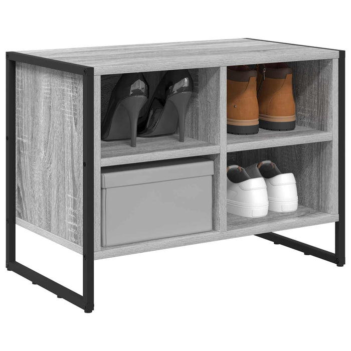 Dulap pentru pantofi Gri Sonoma 60 x 35 x 44 cm Lemn compozit - WALTI WALTI