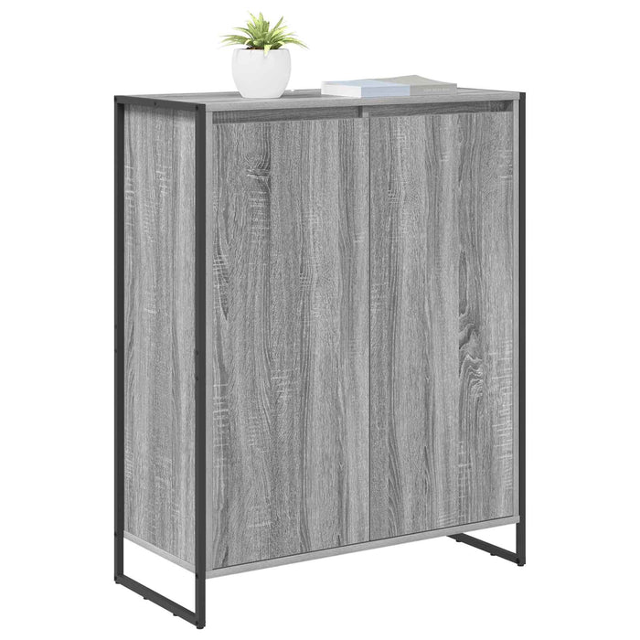 Dulap pentru pantofi Gri Sonoma 79 x 36 x 100 cm Lemn compozit - WALTI WALTI