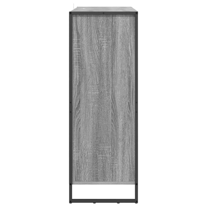 Dulap pentru pantofi Gri Sonoma 79 x 36 x 100 cm Lemn compozit - WALTI WALTI