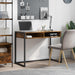 Birou Stejar fumuriu 100 x 50 x 75 cm Lemn compozit - WALTI WALTI