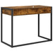 Birou Stejar fumuriu 100 x 50 x 75 cm Lemn compozit - WALTI WALTI