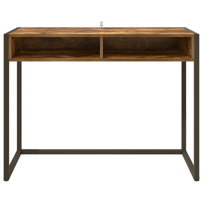 Birou Stejar fumuriu 100 x 50 x 75 cm Lemn compozit - WALTI WALTI