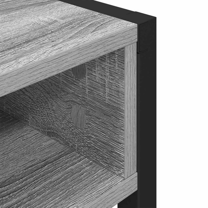 Birou cu depozitare Gri Sonoma 100 x 50 x 75 cm Lemn compozit - WALTI WALTI