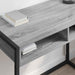 Birou cu depozitare Gri Sonoma 100 x 50 x 75 cm Lemn compozit - WALTI WALTI