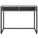 Birou cu depozitare Gri Sonoma 100 x 50 x 75 cm Lemn compozit - WALTI WALTI