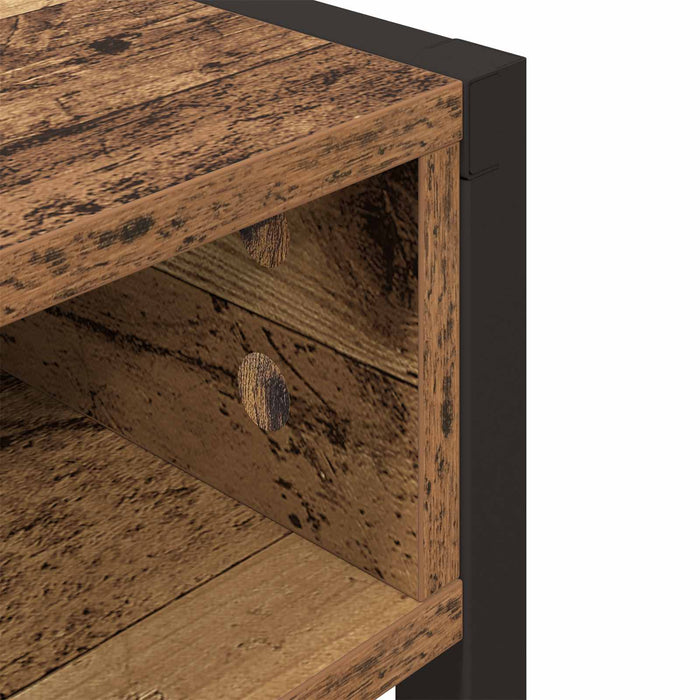 Birou cu depozitare Lemn Vechi 100 x 50 x 75 cm Lemn compozit WALTI