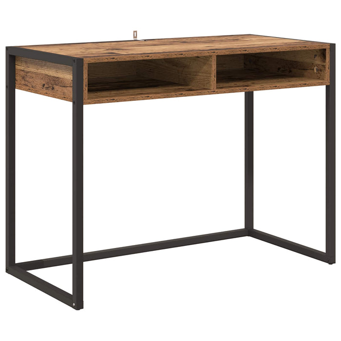 Birou cu depozitare Lemn Vechi 100 x 50 x 75 cm Lemn compozit WALTI