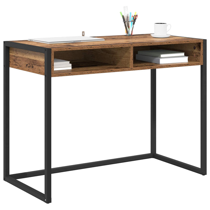 Birou cu depozitare Lemn Vechi 100 x 50 x 75 cm Lemn compozit WALTI