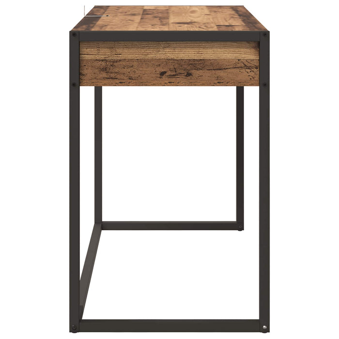 Birou cu depozitare Lemn Vechi 100 x 50 x 75 cm Lemn compozit WALTI
