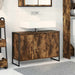 Dulap de Baie Stejar fumuriu 90 x 30 x 60 cm Lemn compozit - WALTI WALTI