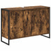 Dulap de Baie Stejar fumuriu 90 x 30 x 60 cm Lemn compozit - WALTI WALTI