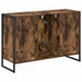 Dulap de Baie Stejar fumuriu 90 x 30 x 60 cm Lemn compozit - WALTI WALTI