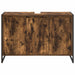 Dulap de Baie Stejar fumuriu 90 x 30 x 60 cm Lemn compozit - WALTI WALTI